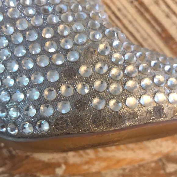 Steve Madden Winnings Rhinestone boots. Size 7. - Picture 5 of 6